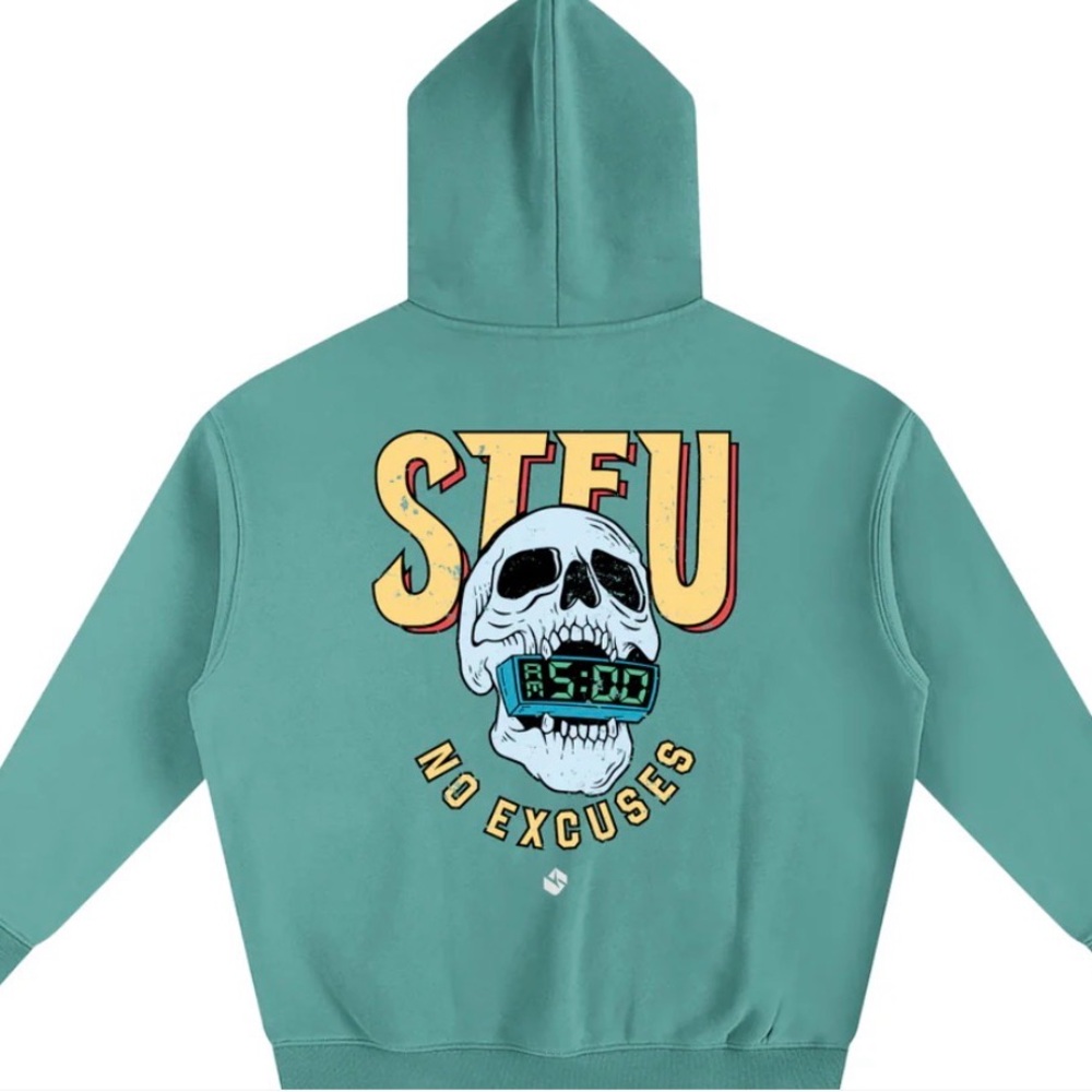 STFU Hoodie 5am For a Reason Oversize unisex